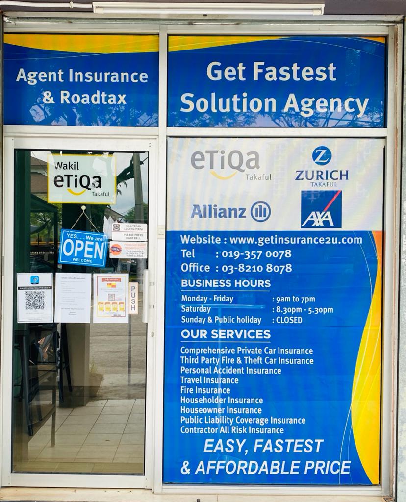 Gambar Kedai Get Fastest Solution Agency - Agent Insurance & Roadtax